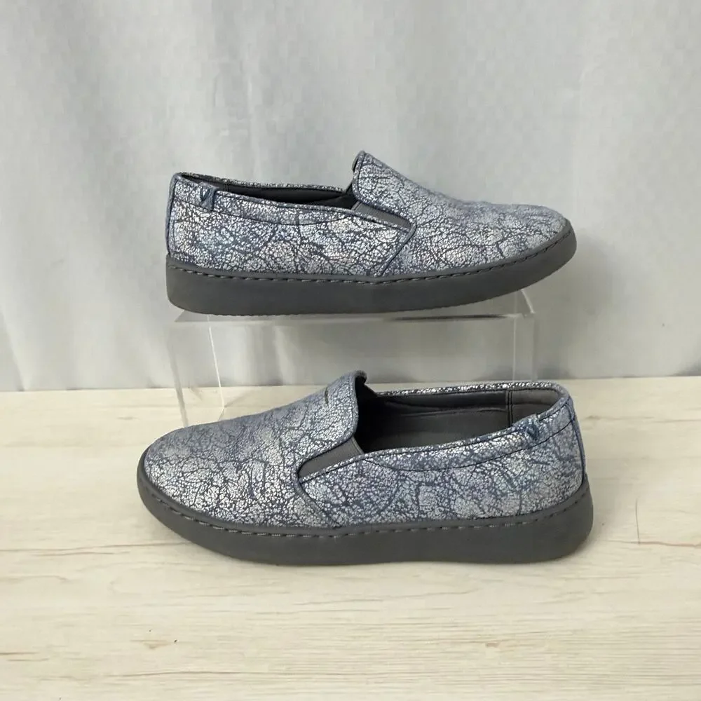 Vionic Pro Avery Metallic Shoes Womens Size 7 Comfort Orthotic Slip On